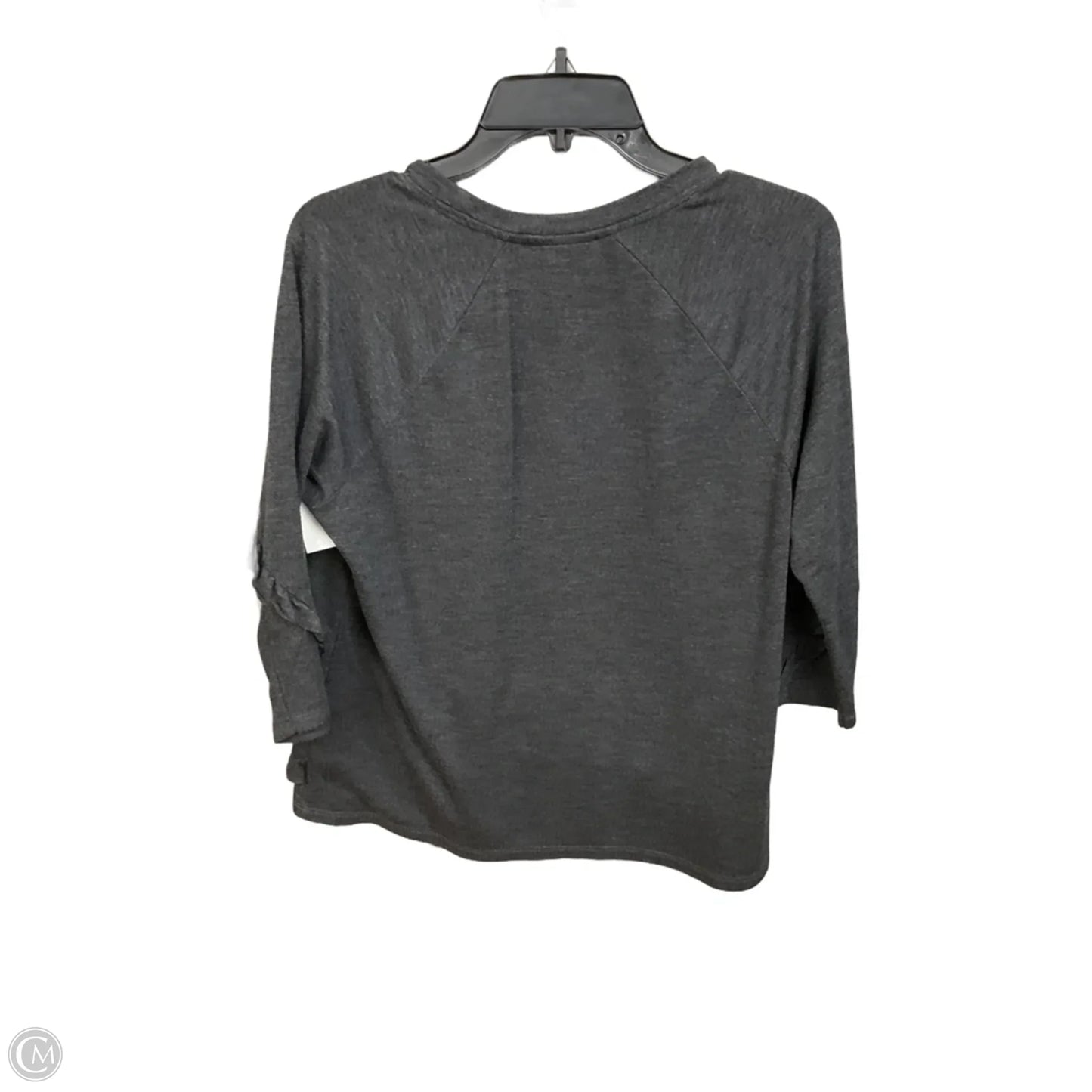 Top 3/4 Sleeve By Style And Company In Grey, Size: M