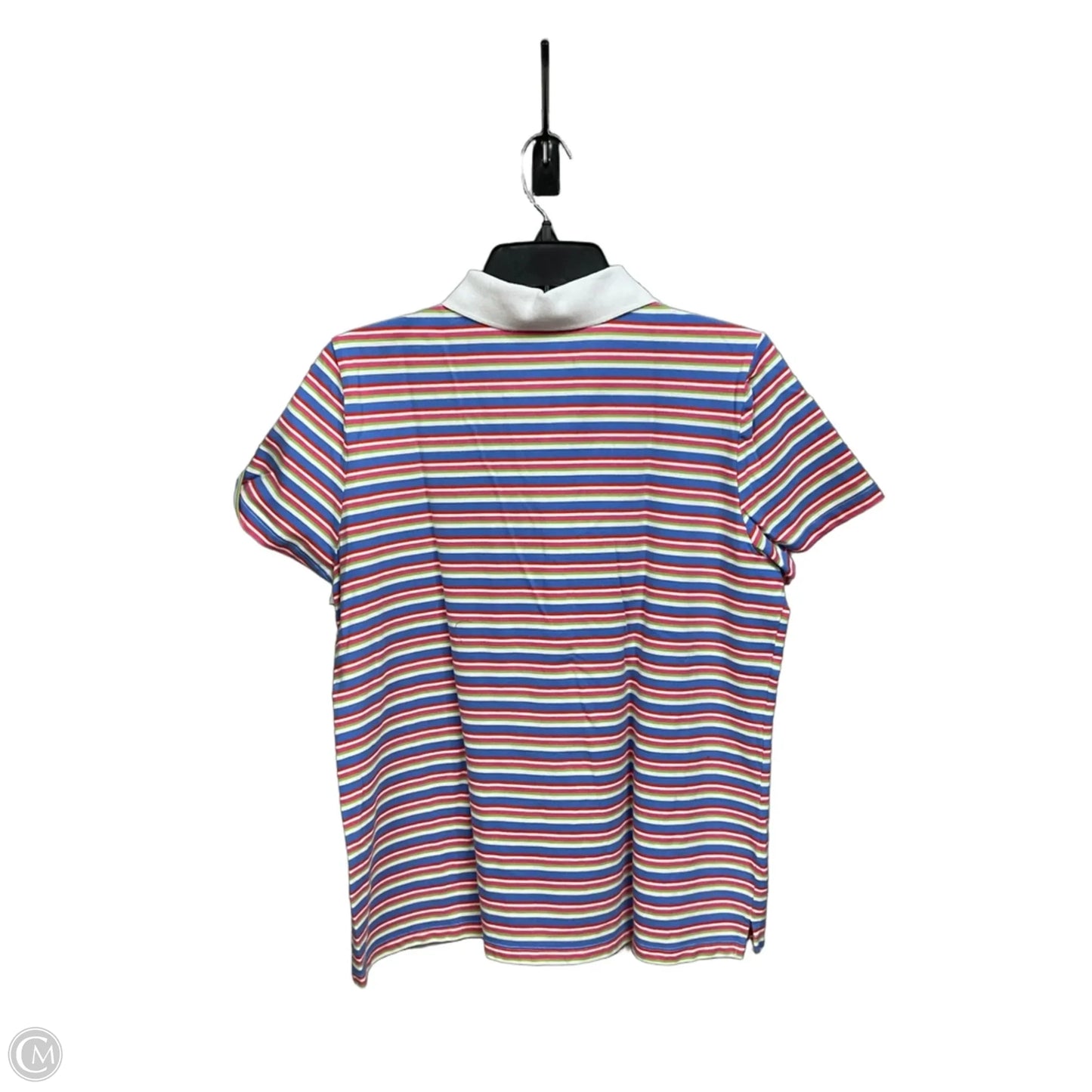 Top Short Sleeve By Tommy Hilfiger In Striped Pattern, Size: Xl