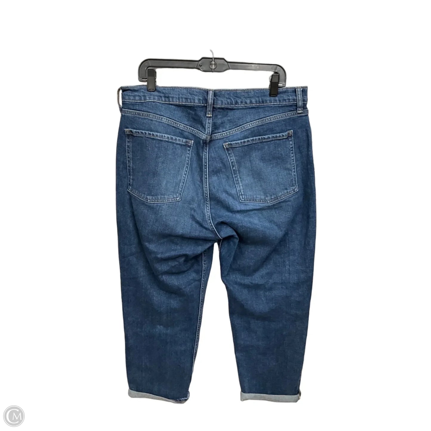 Jeans Cropped By Old Navy In Blue Denim, Size: 14