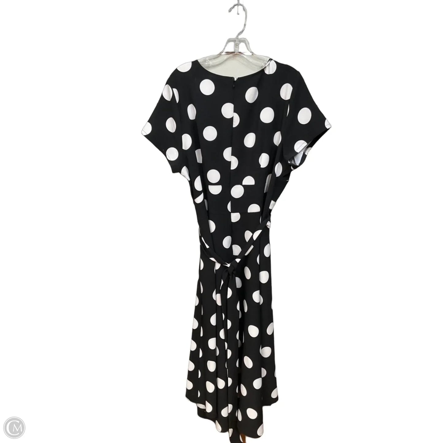 Dress Casual Midi By Lane Bryant In Polkadot Pattern, Size: 2x