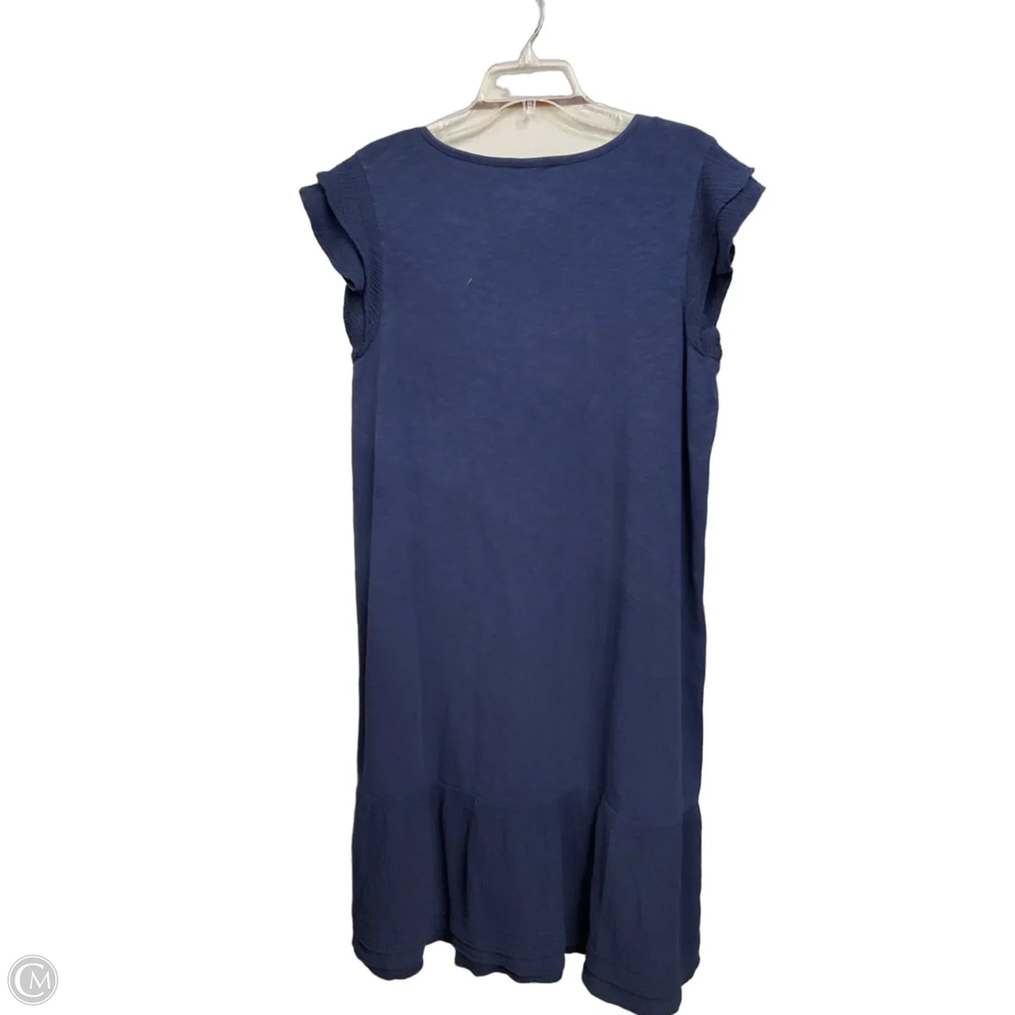 Dress Casual Midi By Any Body In Navy, Size: M