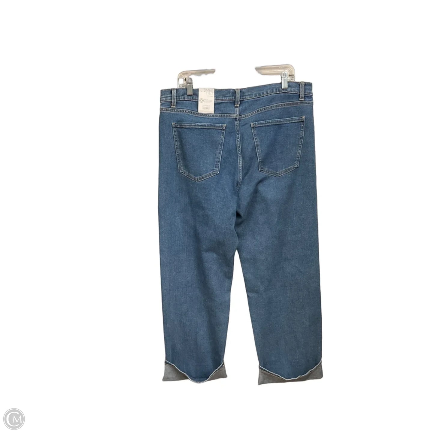 Jeans Boot Cut By Time And Tru In Blue Denim, Size: 16