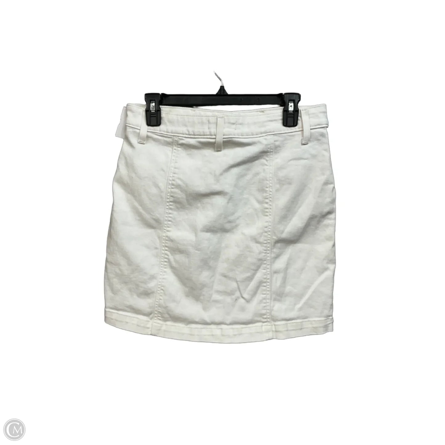 Skirt Mini & Short By J. Crew In White Denim, Size: 8