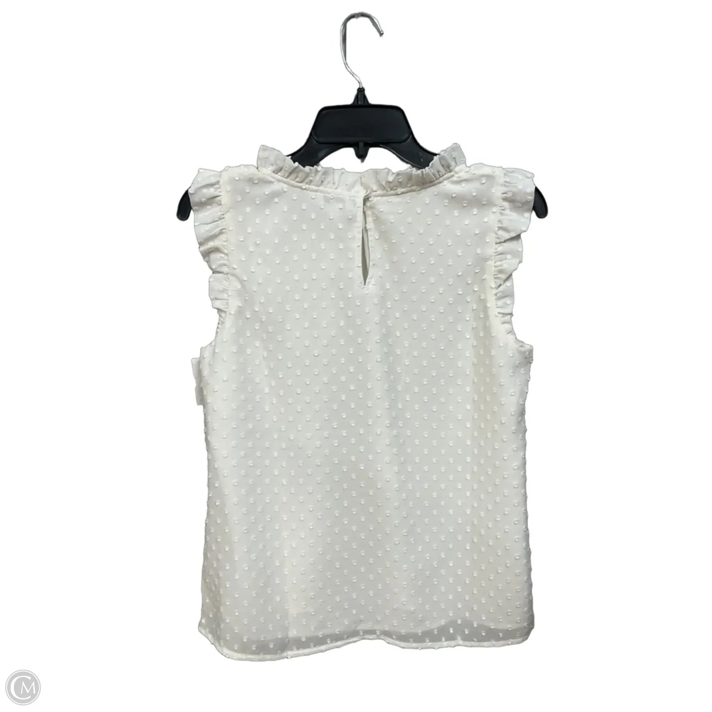 Top Sleeveless By J. Crew In White, Size: S