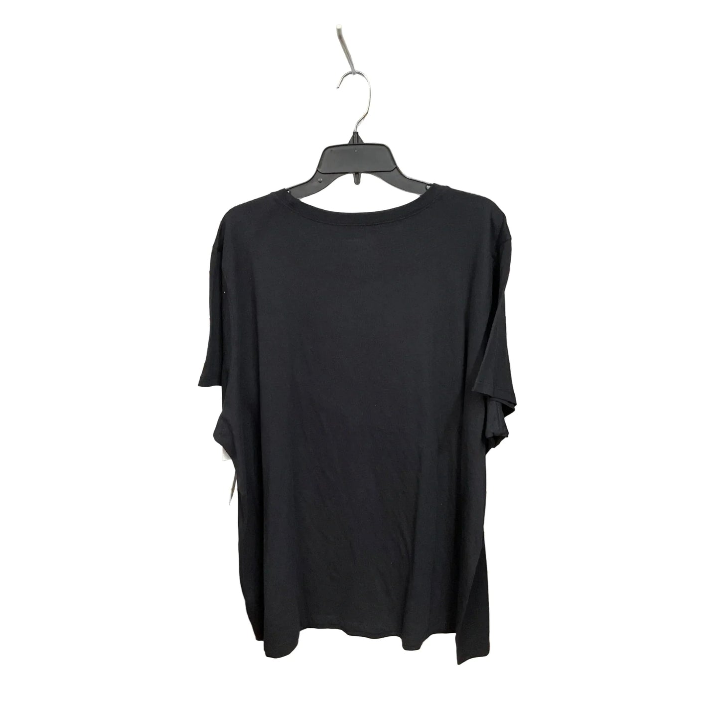 Top Short Sleeve By Torrid In Black, Size: 3x