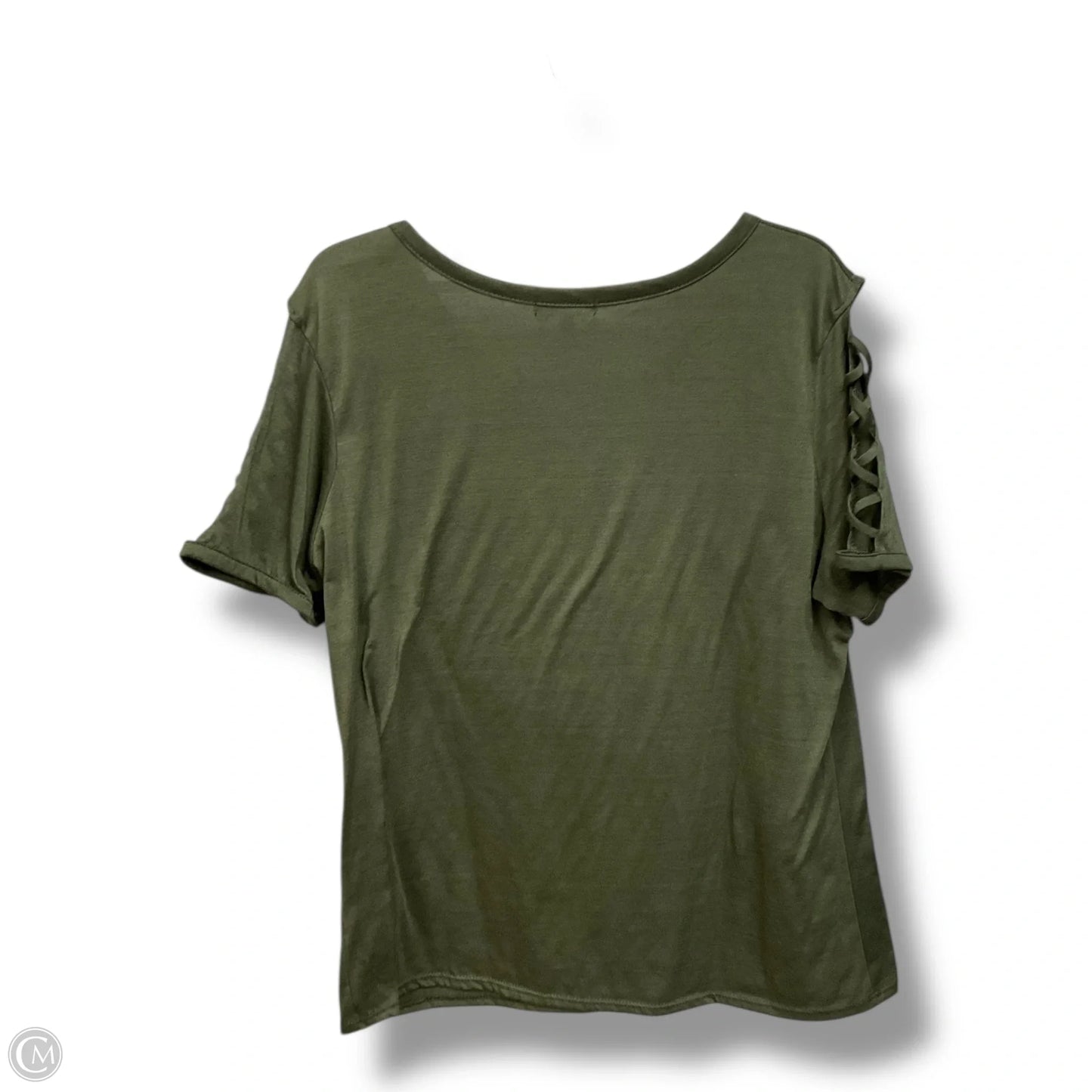 Top Short Sleeve By Clothes Mentor In Green, Size: 3x
