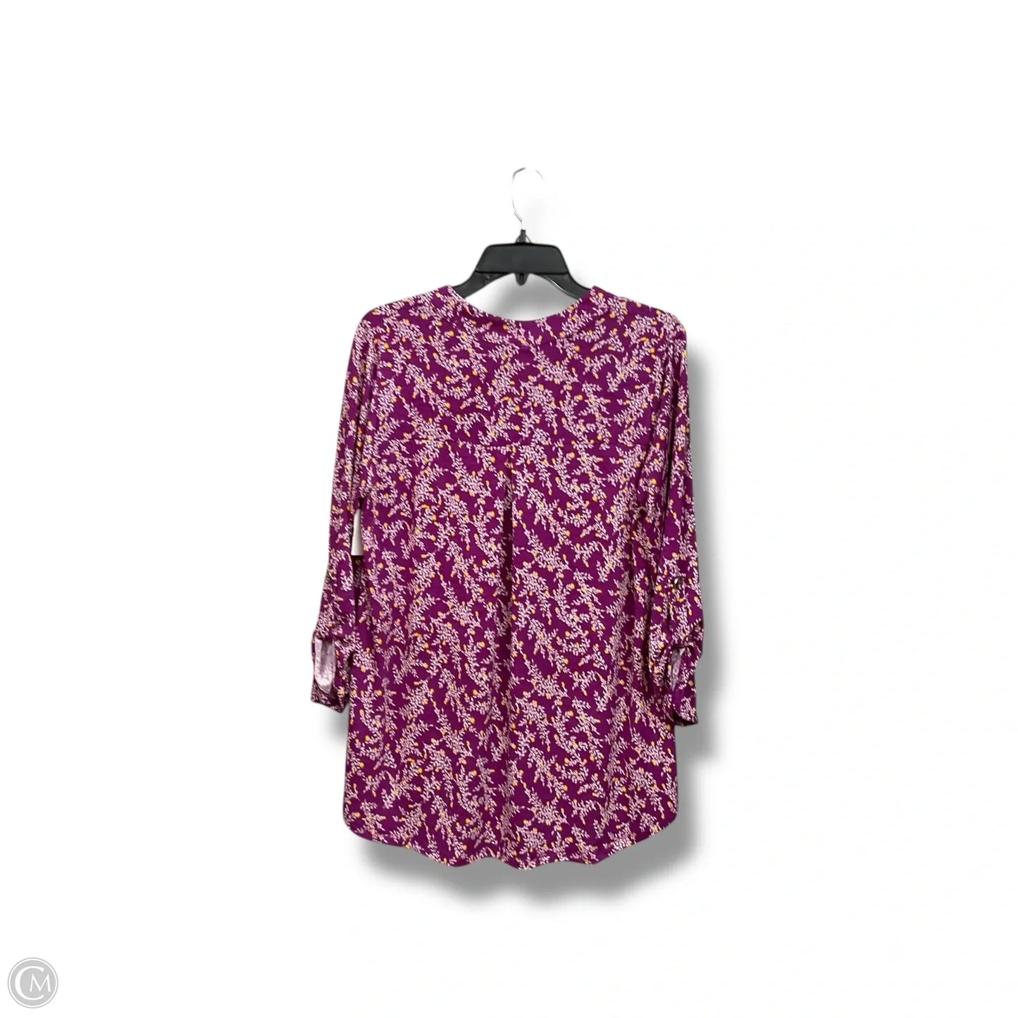 Top 3/4 Sleeve By Clothes Mentor In Purple, Size: S