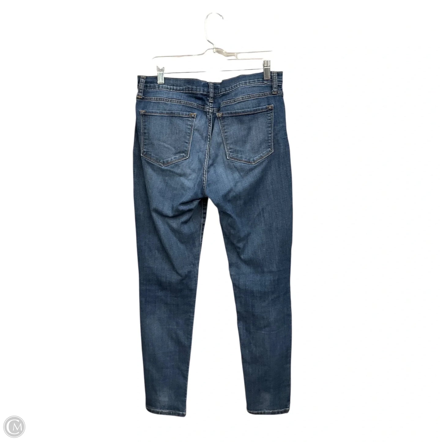 Jeans Straight By Banana Republic In Blue Denim, Size: 10