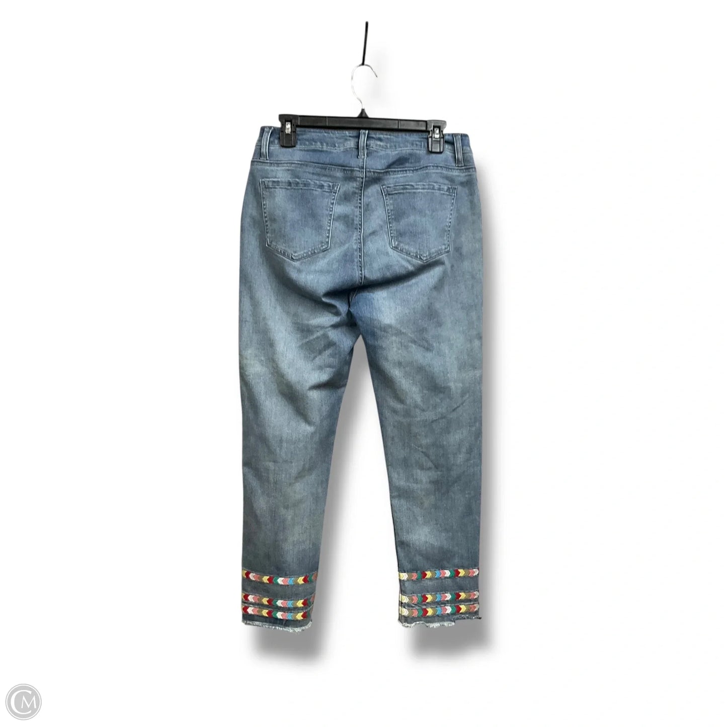 Jeans Straight By Baccini In Blue Denim, Size: 6