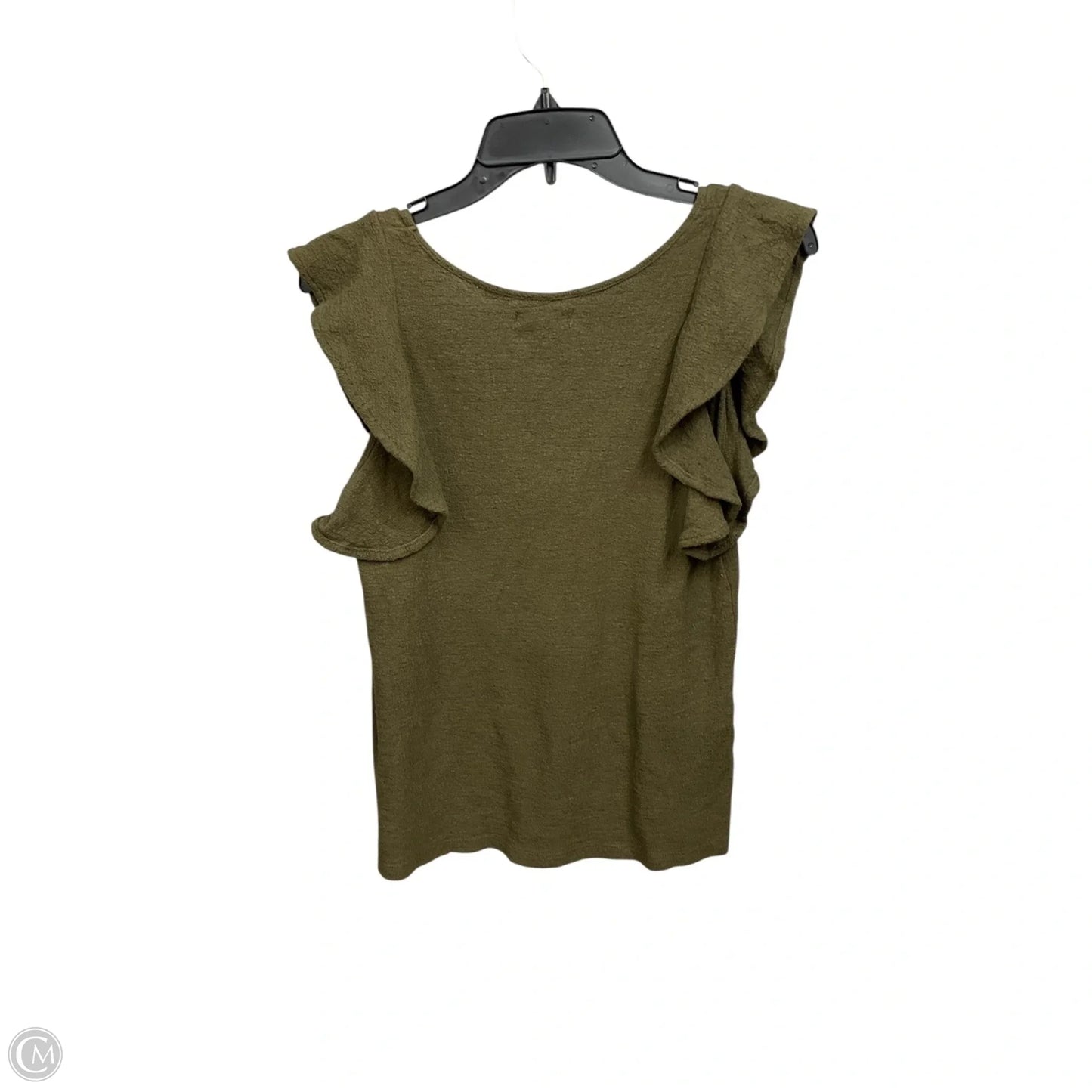 Top Sleeveless By Madewell In Green, Size: S