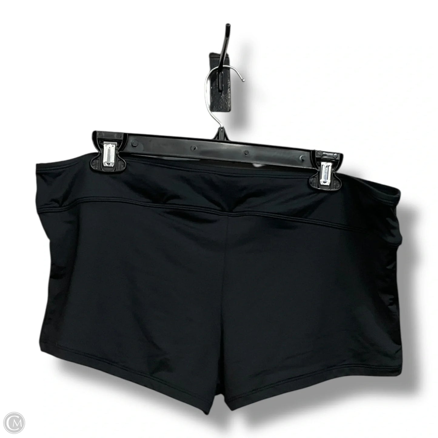 Swimsuit Bottom By Clothes Mentor In Black, Size: 1x