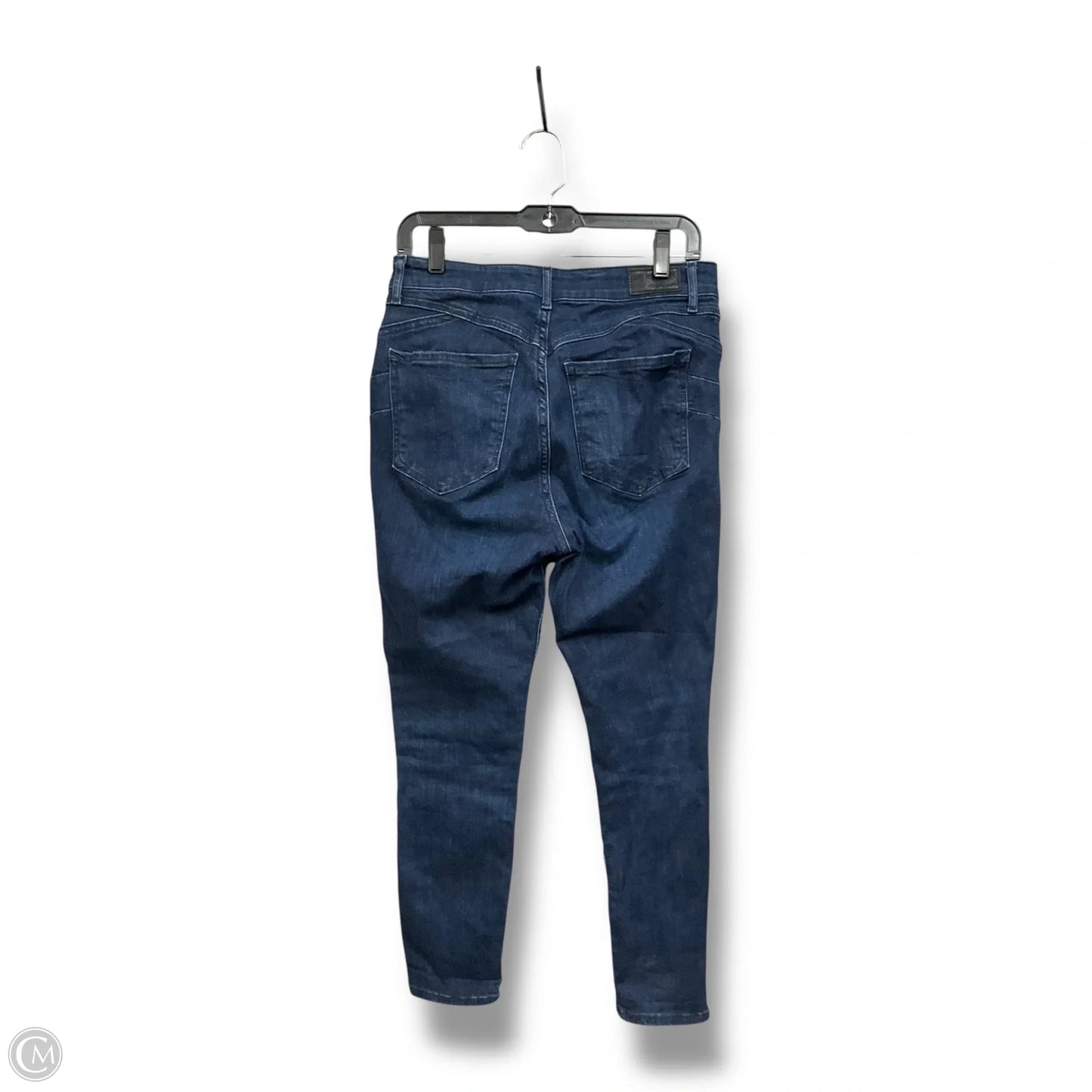 Jeans Straight By Express In Blue Denim, Size: 8