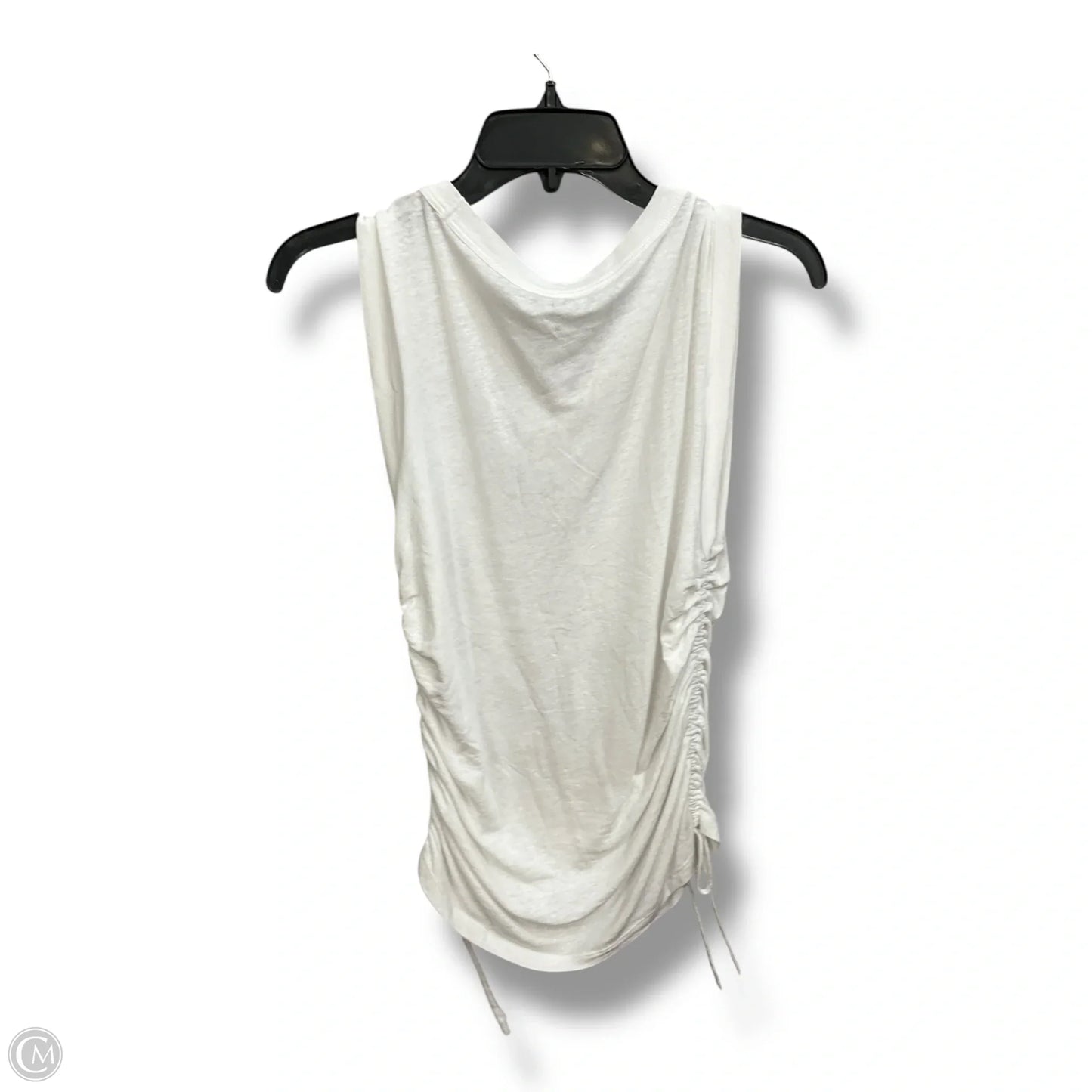 Top Sleeveless By Loft In White, Size: S