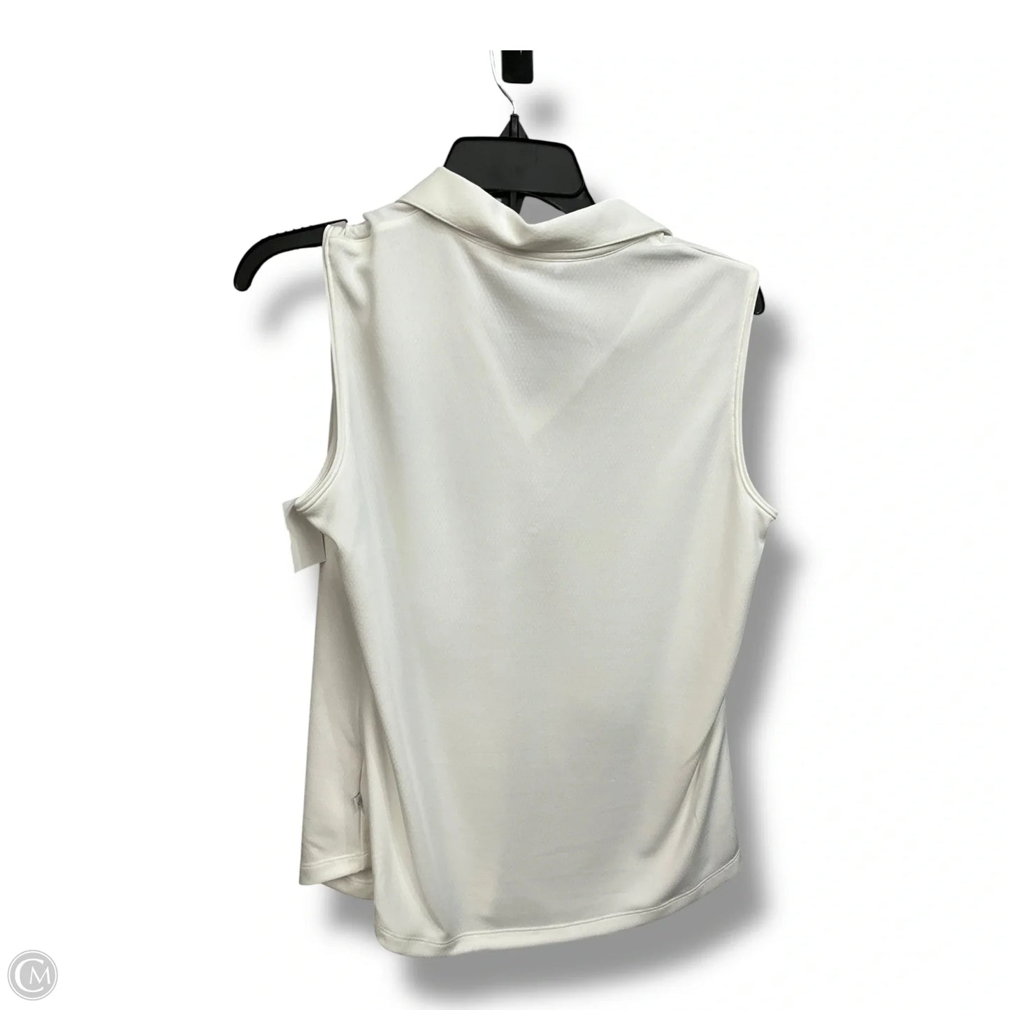 Top Sleeveless By Lady Hagen In White, Size: M