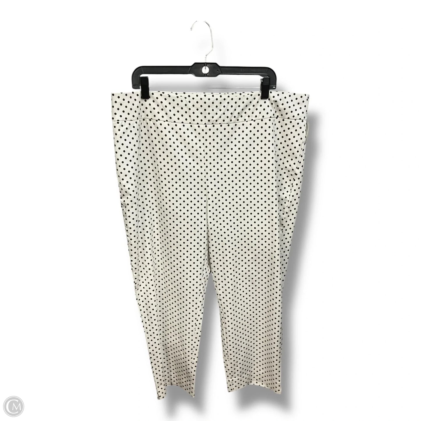 Pants Dress By Chicos In Polkadot Pattern, Size: 18