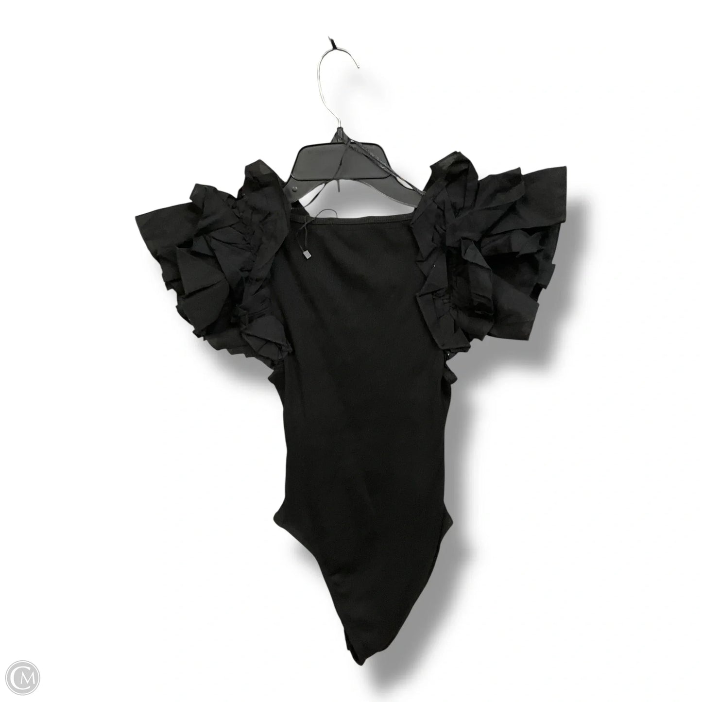 Bodysuit By Zara In Black, Size: S