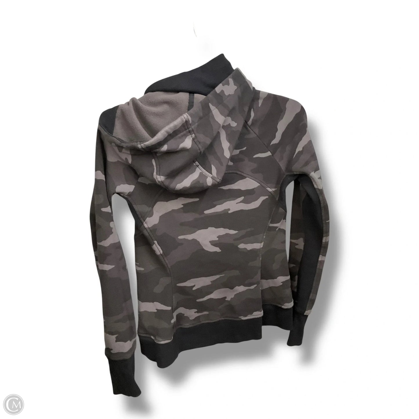 Athletic Jacket By Athleta In Camouflage Print, Size: Xs