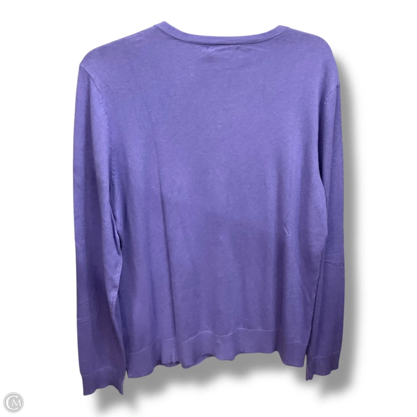 Cardigan By New York And Co In Purple, Size: Xxl