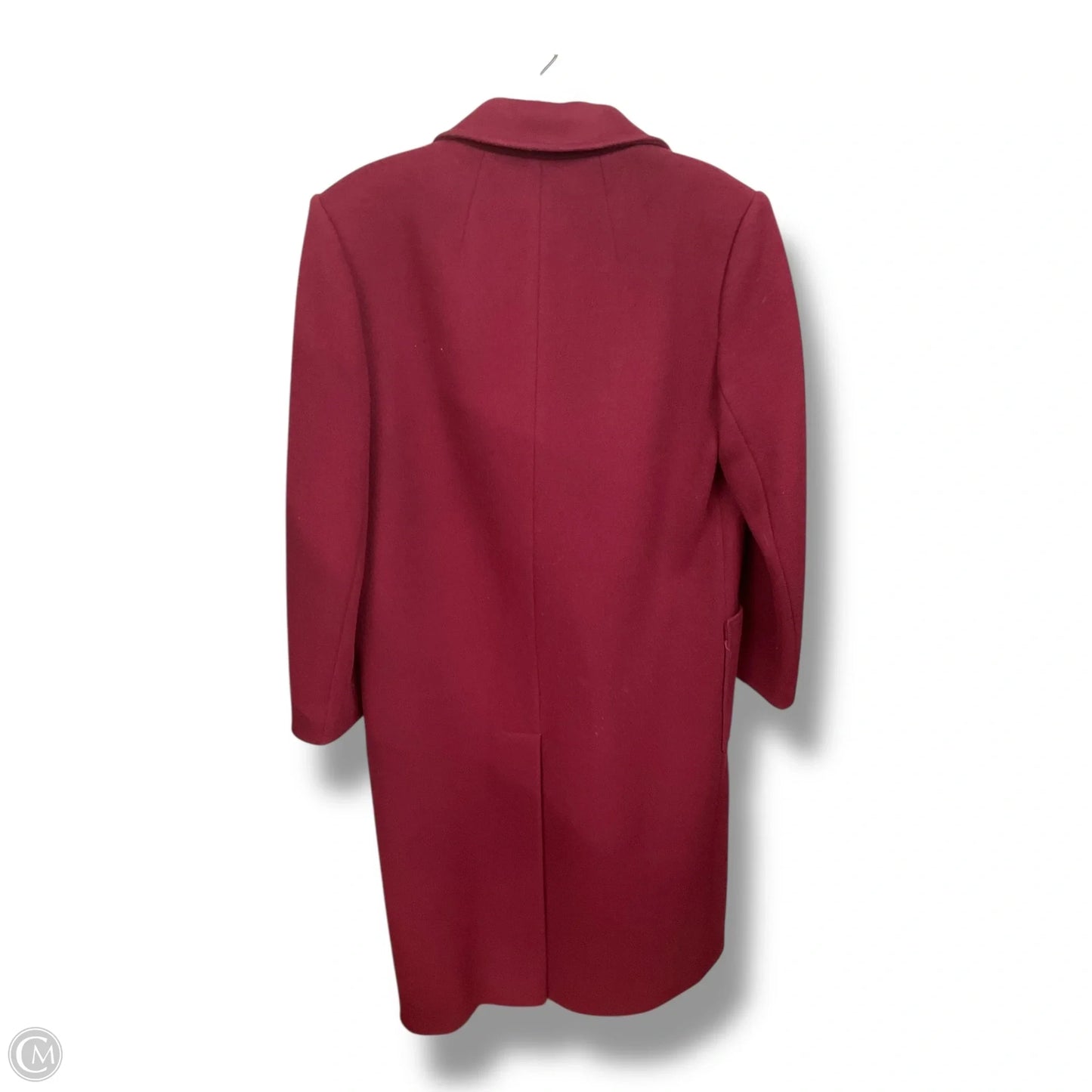 Coat Peacoat By Clothes Mentor In Red, Size: M