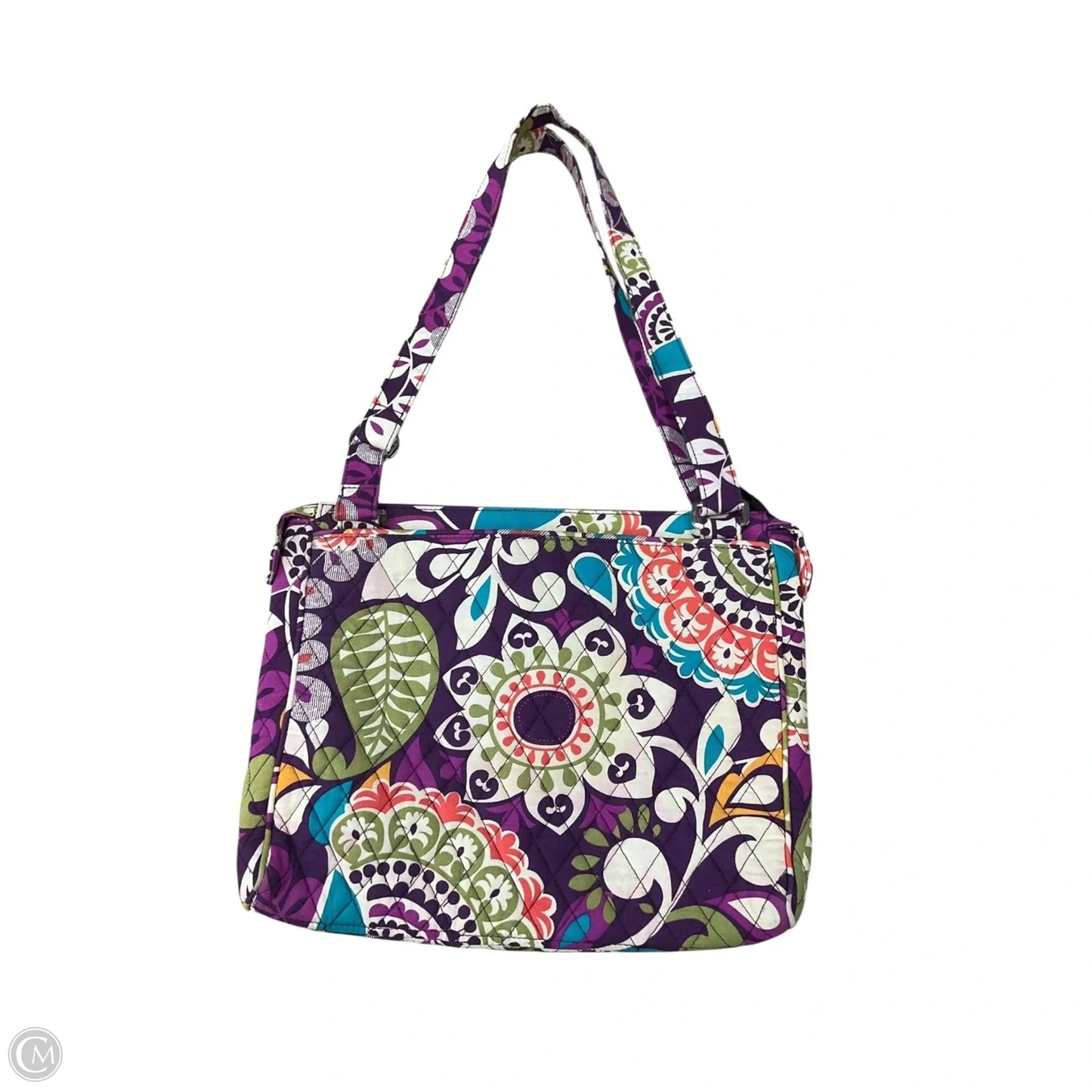 Handbag By Vera Bradley, Size: Medium
