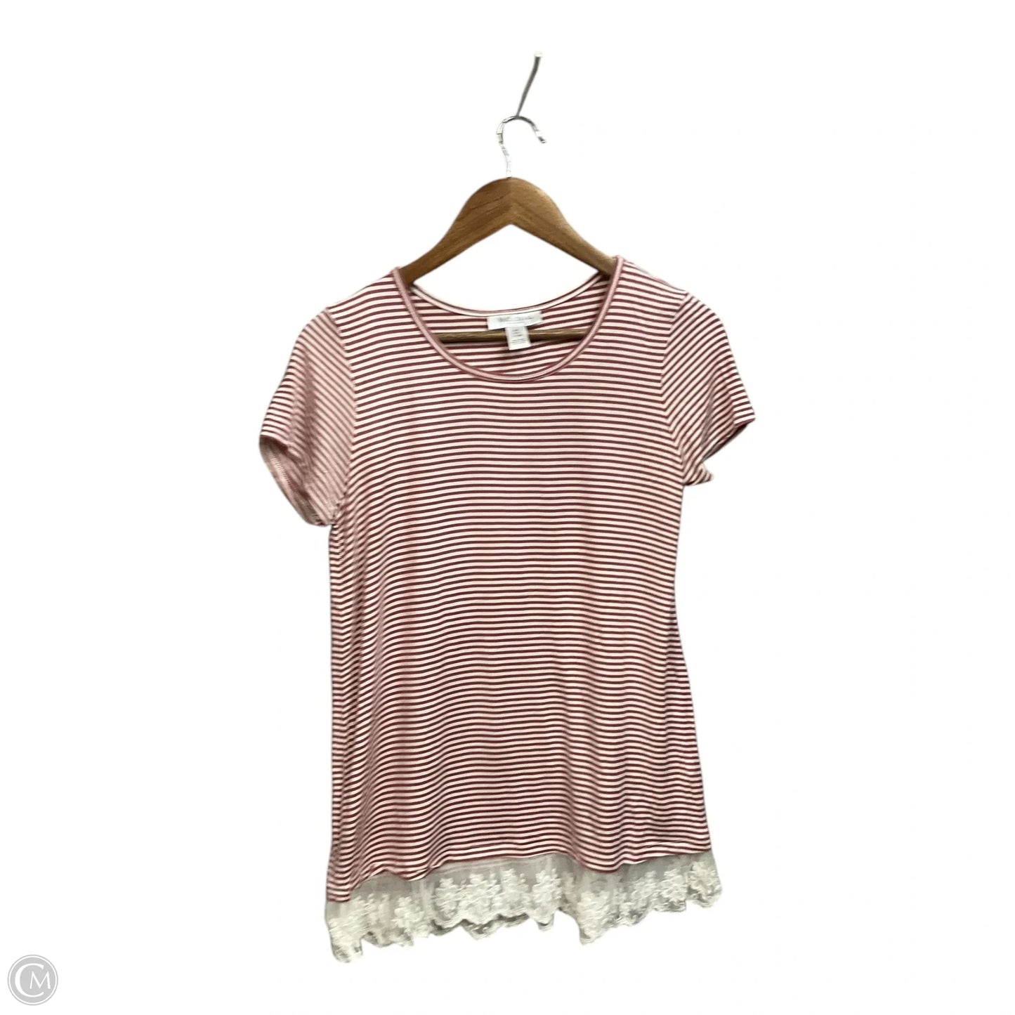 Maternity Top Short Sleeve By Motherhood, Size: S