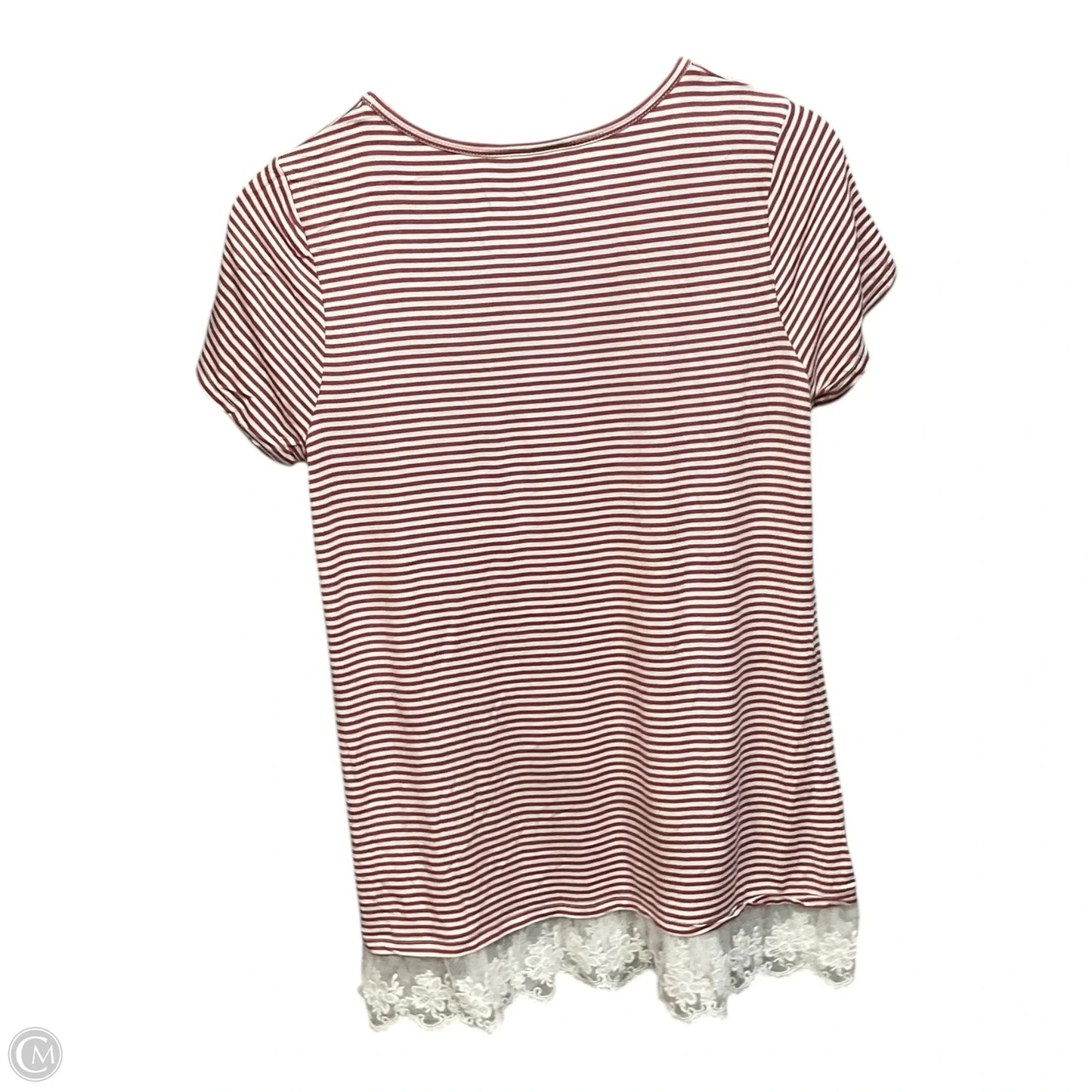 Maternity Top Short Sleeve By Motherhood, Size: S