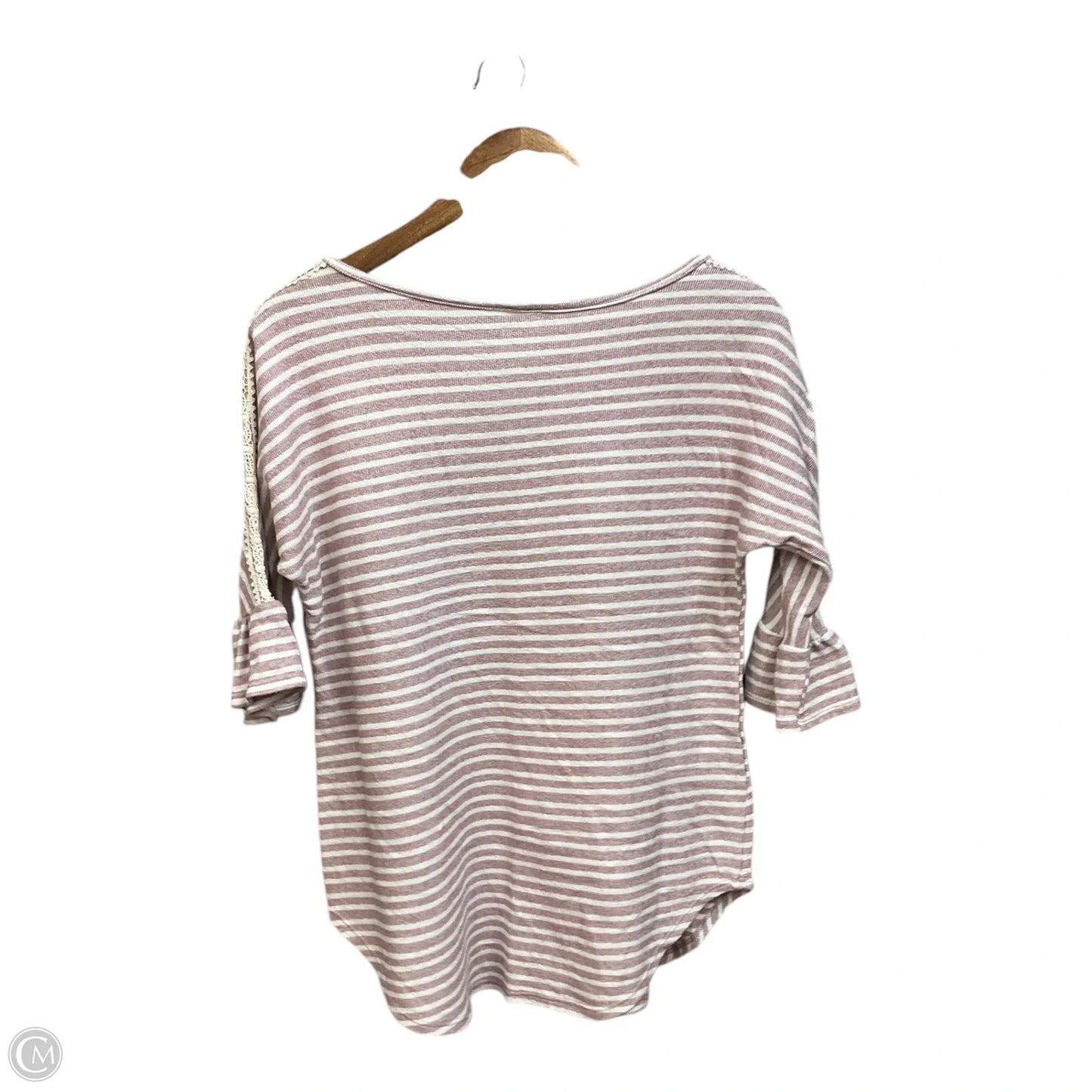 Maternity Top Long Sleeve By Pink Blush, Size: S