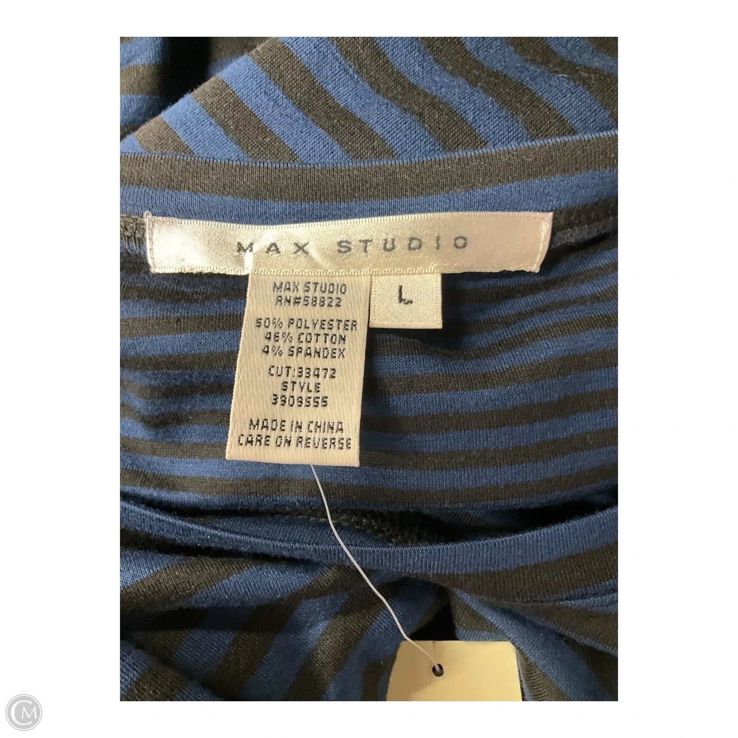 Dress Casual Midi By Max Studio In Blue, Size: L