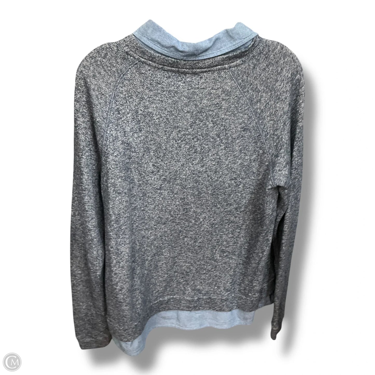 Top Long Sleeve By Tommy Hilfiger In Blue, Size: M