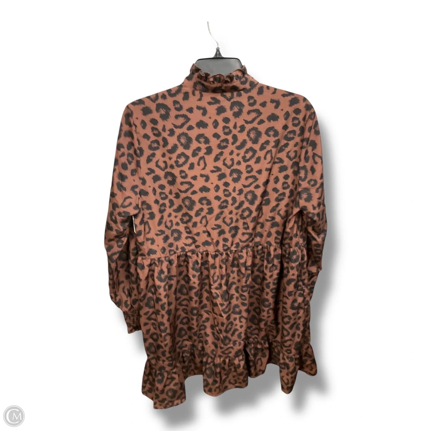Dress Casual Midi By Emery Rose In Animal Print, Size: L