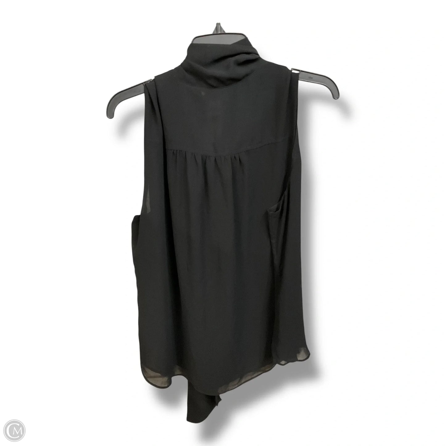 Top Sleeveless By Chicos In Black, Size: Xl