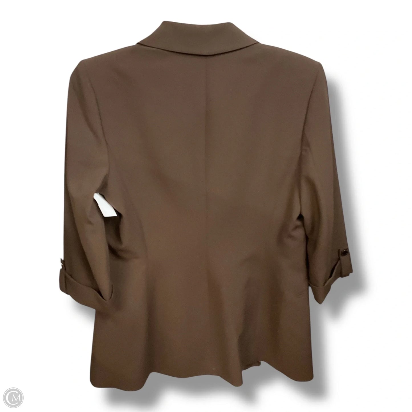 Blazer By Calvin Klein In Brown, Size: S