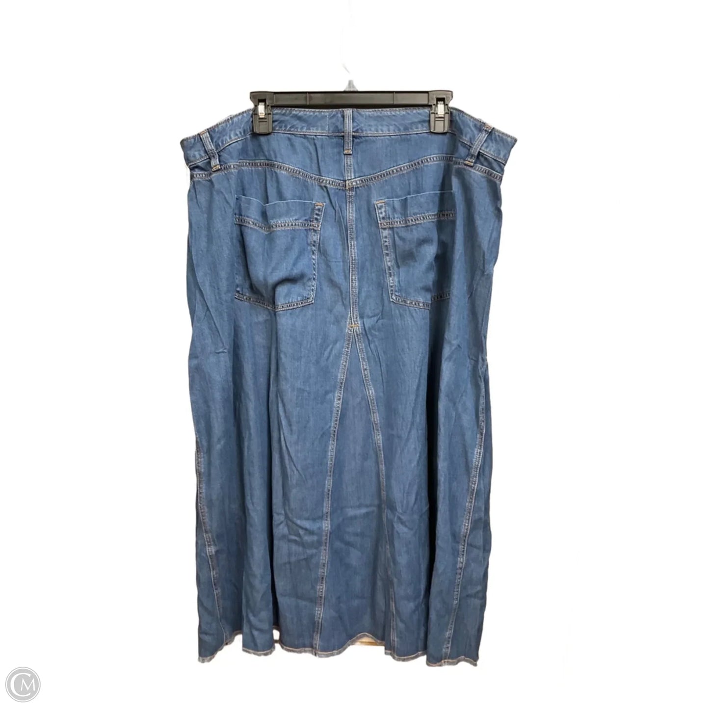 Skirt Midi By Lane Bryant In Blue, Size: 22