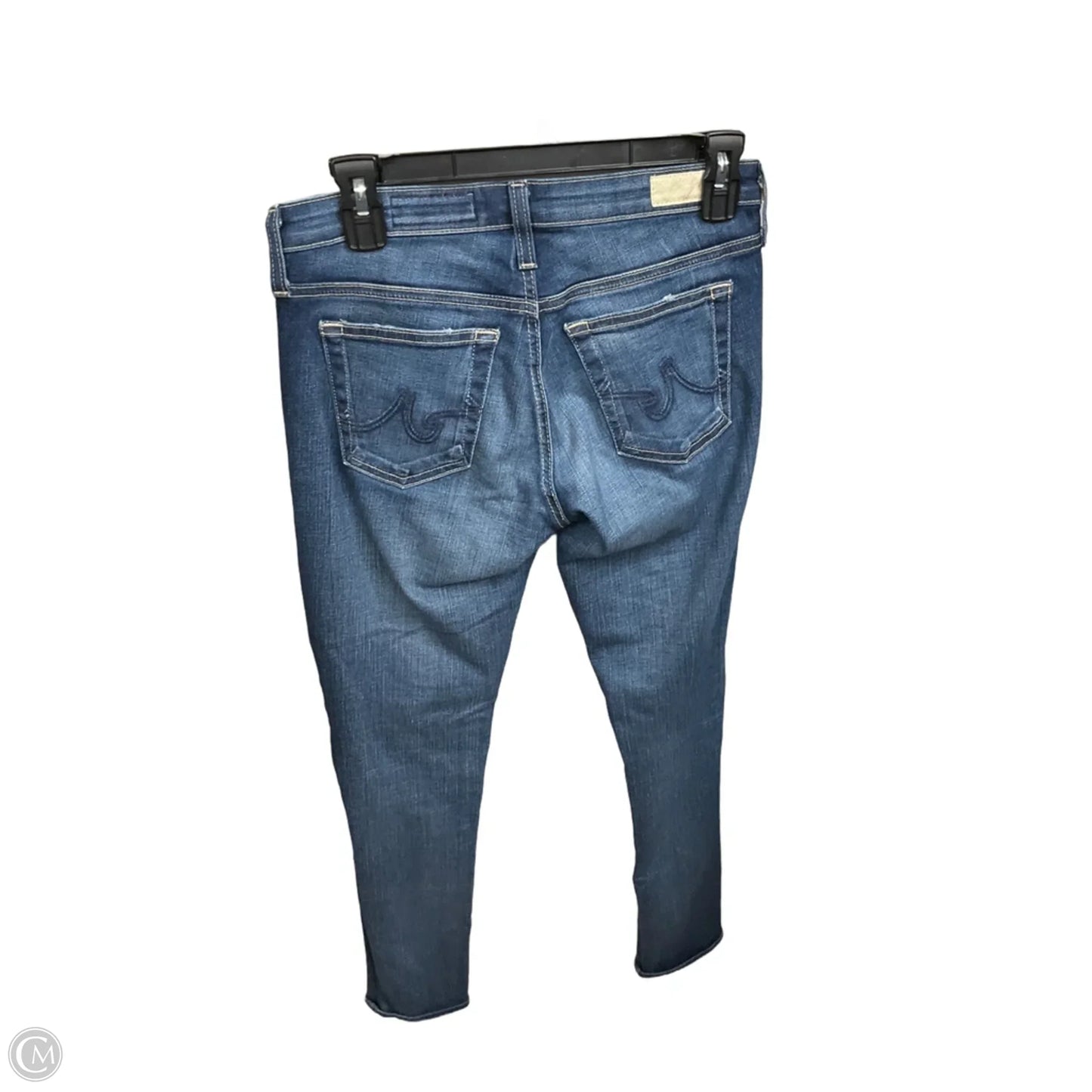 Jeans Skinny By Adriano Goldschmied In Navy, Size: 2