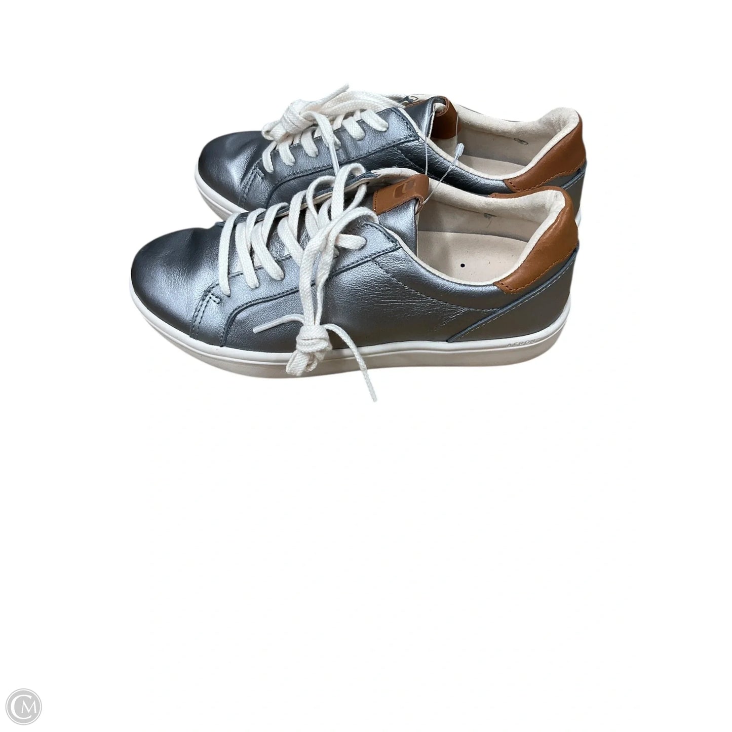 Shoes Sneakers By Infinity In Silver, Size: 7