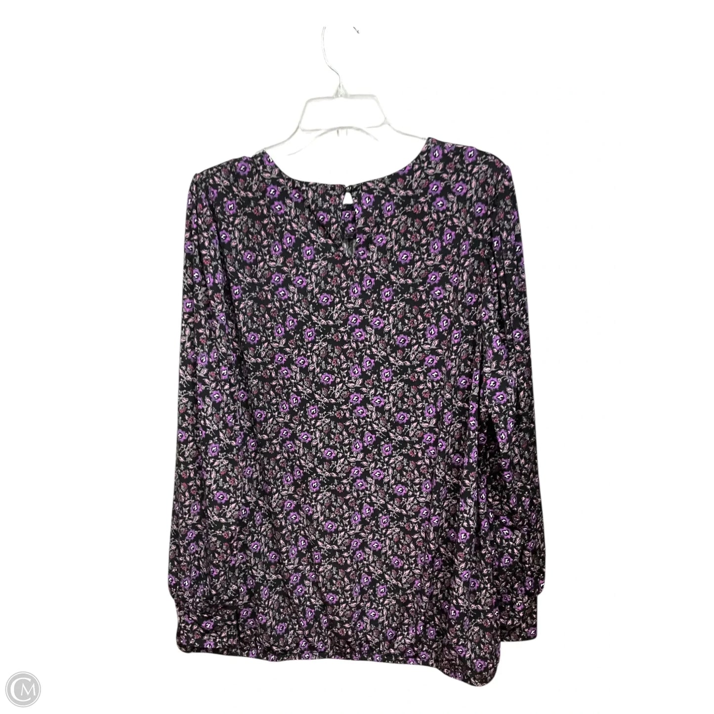 Top Long Sleeve By Lane Bryant In Floral Print, Size: 3x