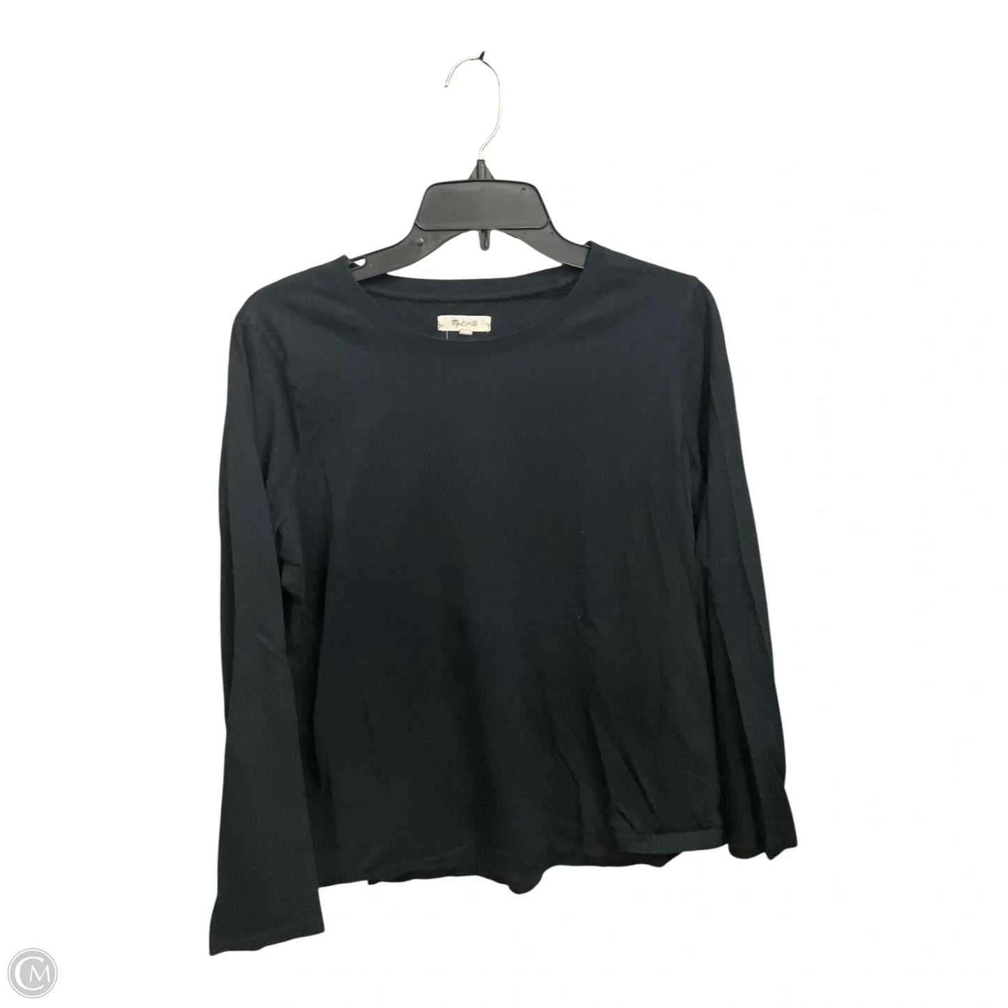 Top Long Sleeve By Madewell In Black, Size: Xl