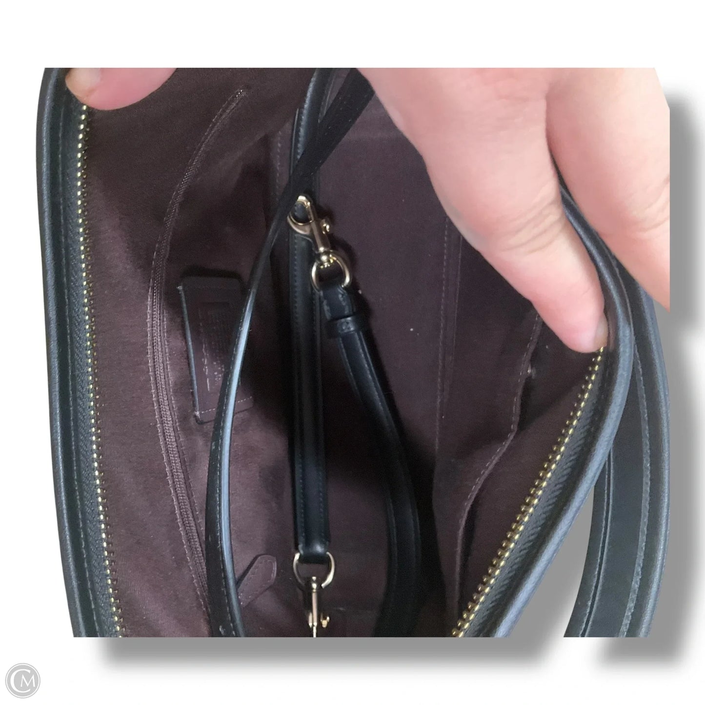 Crossbody Designer By Coach, Size: Medium