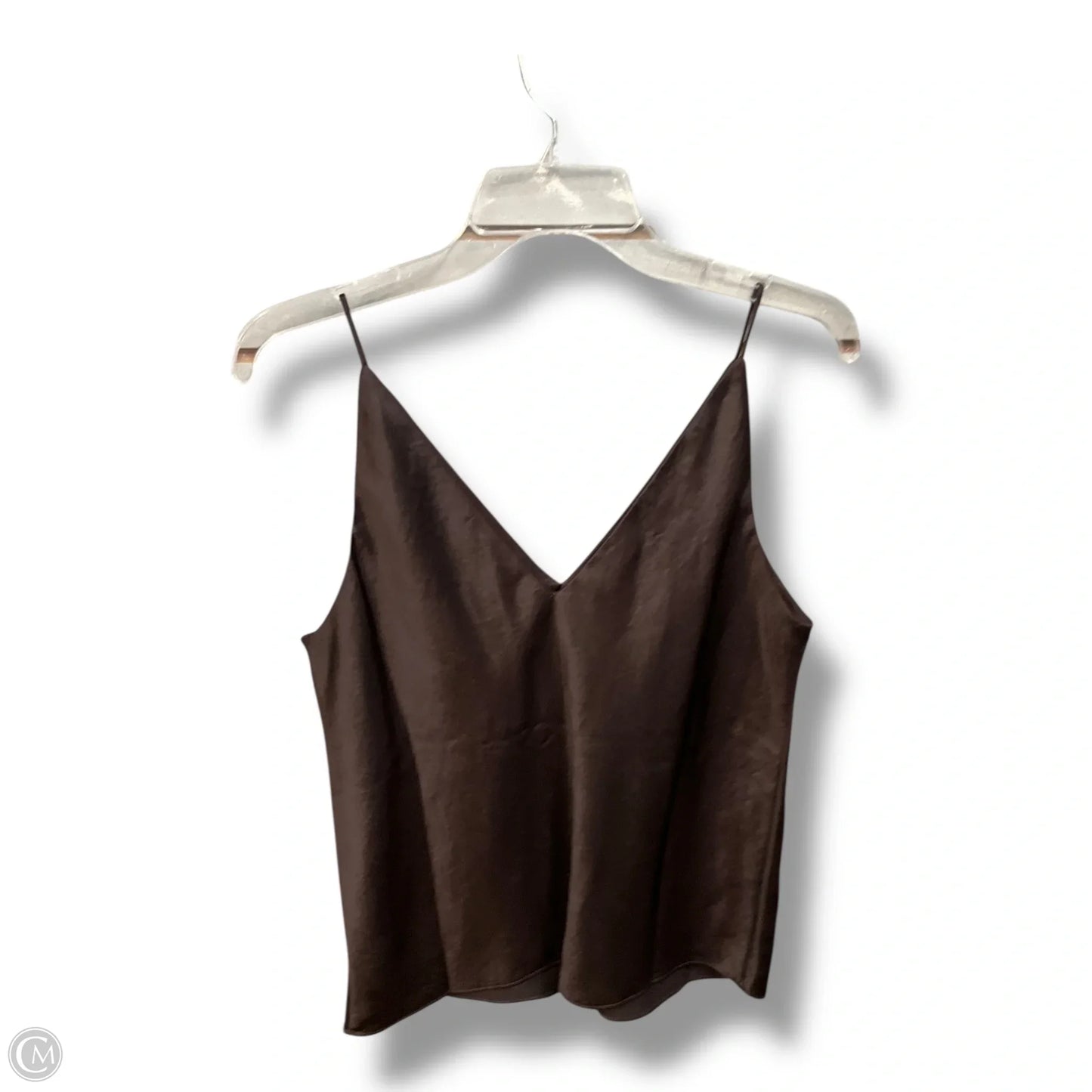 Top Sleeveless Basic By Madewell In Brown, Size: M