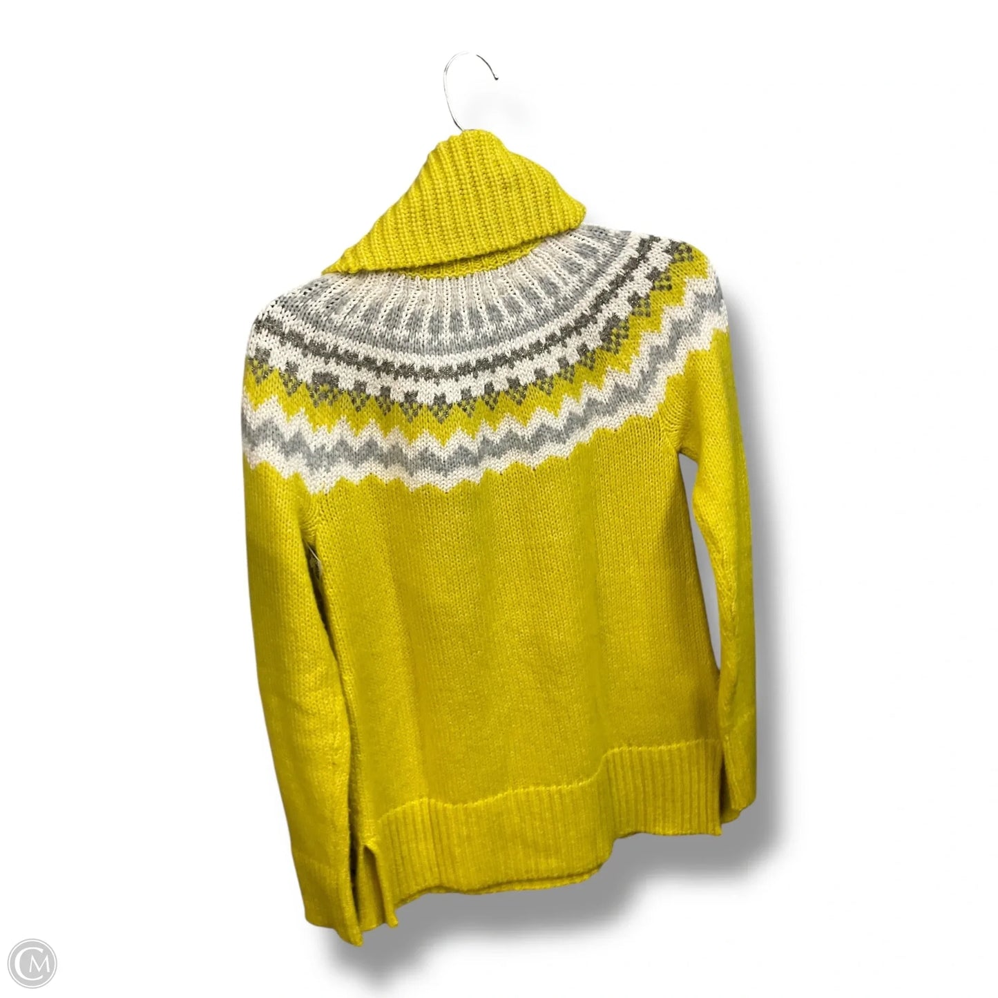 Sweater By Loft In Yellow, Size: Xs