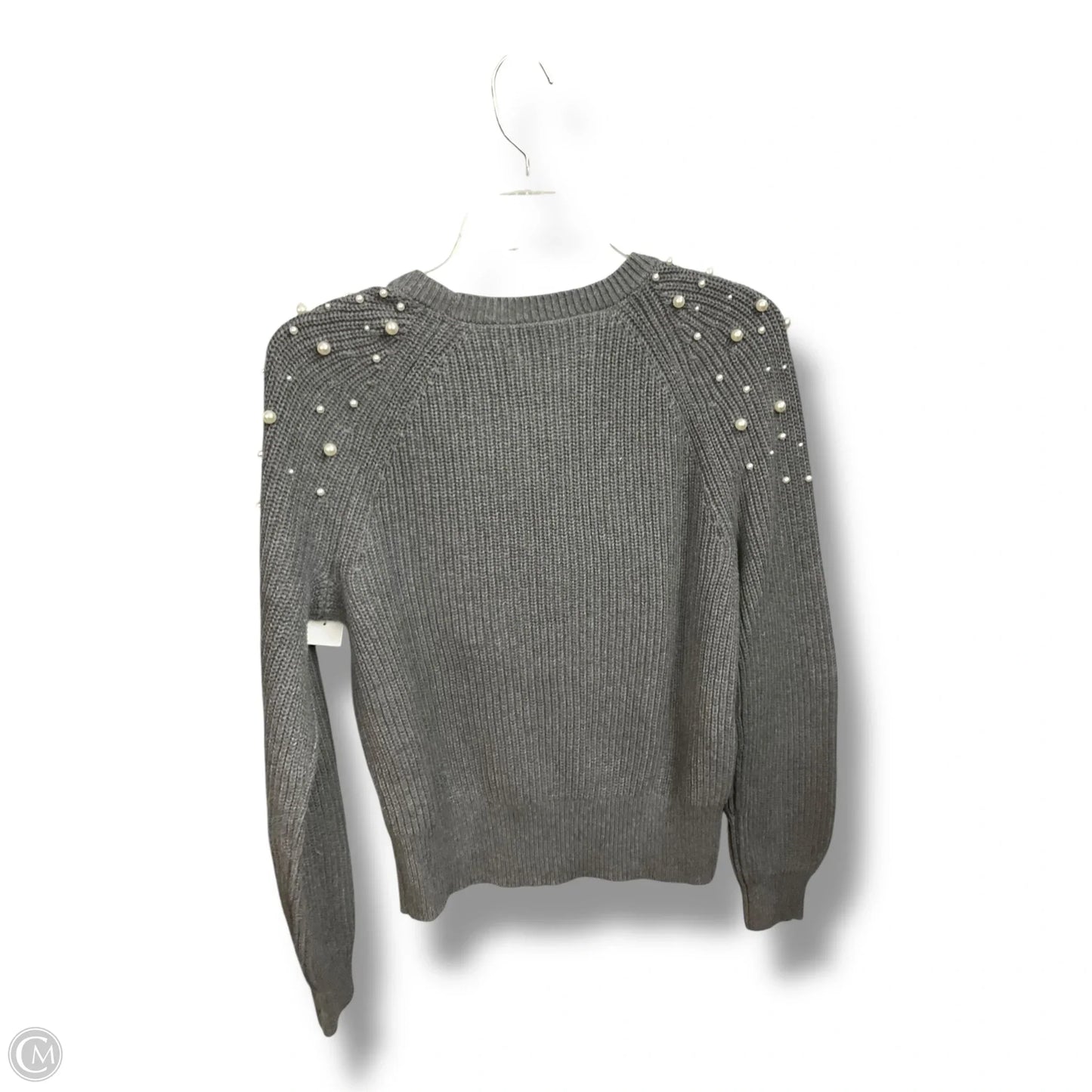Sweater By Loft In Grey, Size: S