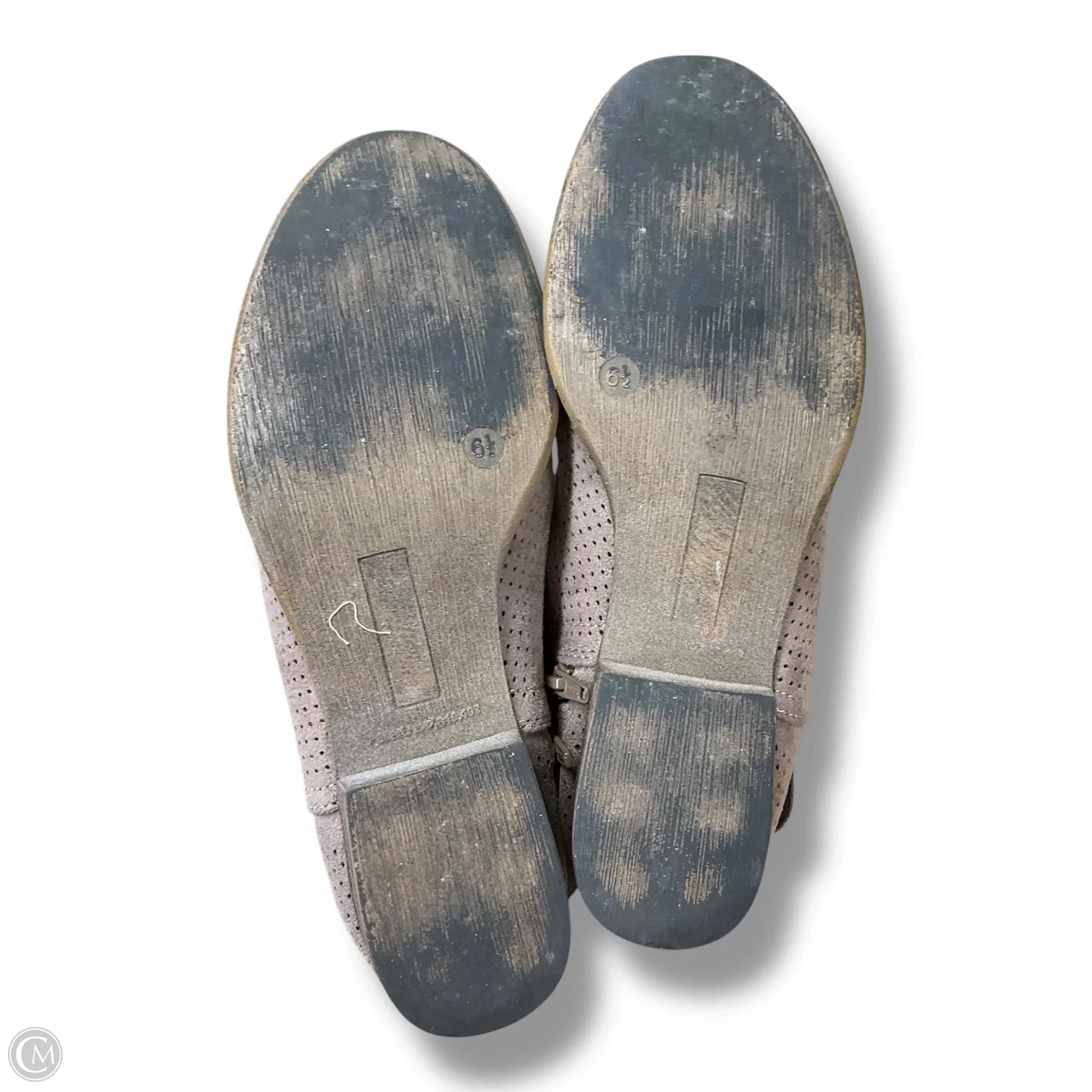 Shoes Heels Kitten By So In Taupe, Size: 6.5