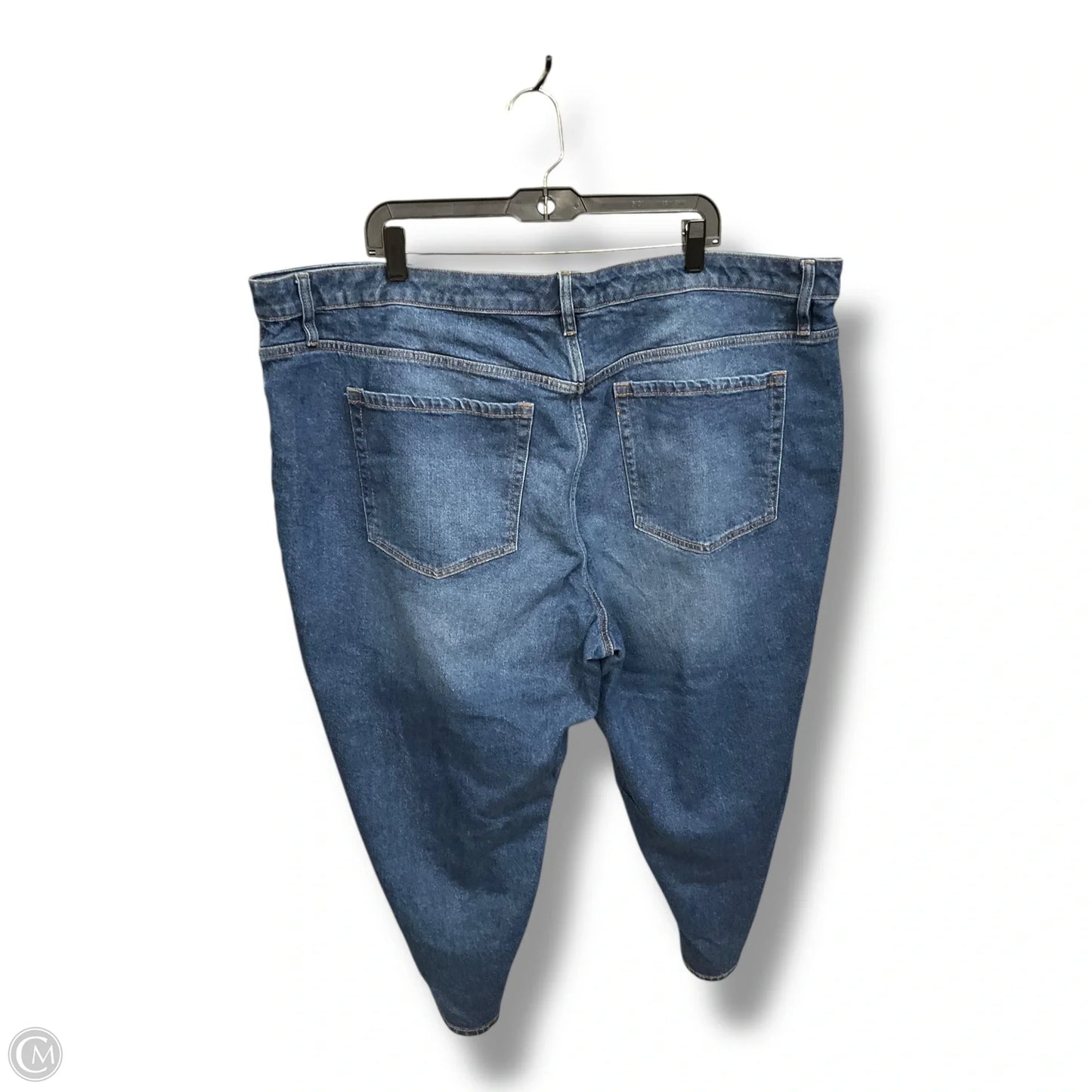 Jeans Wide Leg By Lane Bryant In Blue Denim, Size: 4x