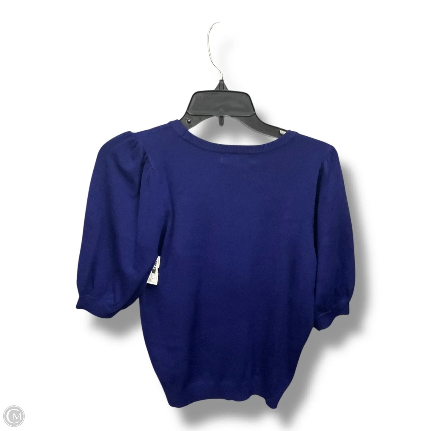 Top Short Sleeve Basic By Marled In Blue, Size: M
