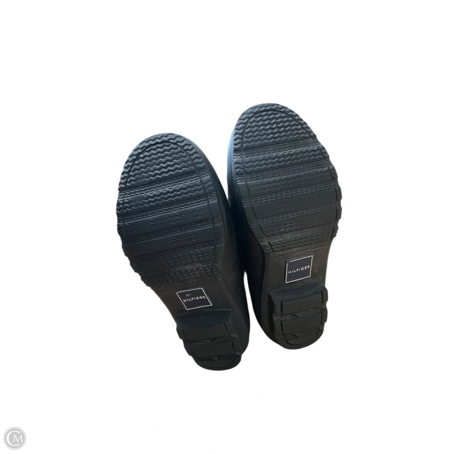 Boots Rain By Tommy Hilfiger In Black & Green, Size: 7