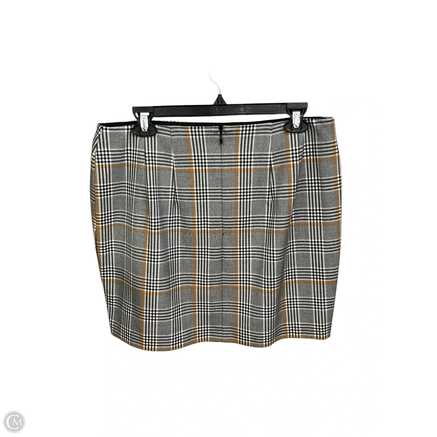 Skirt Mini & Short By Express In Plaid Pattern, Size: L