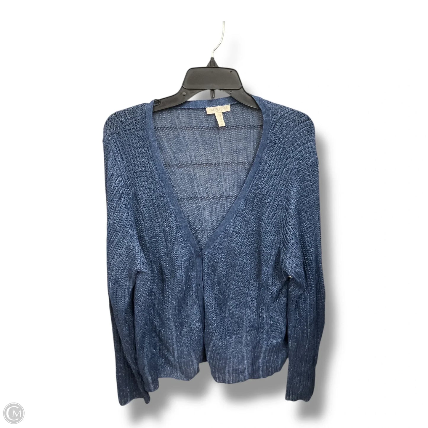 Cardigan By Eileen Fisher In Blue, Size: 3x