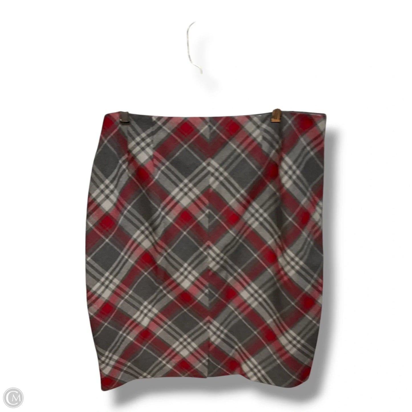 Skirt Midi By Limited In Plaid Pattern, Size: Xl