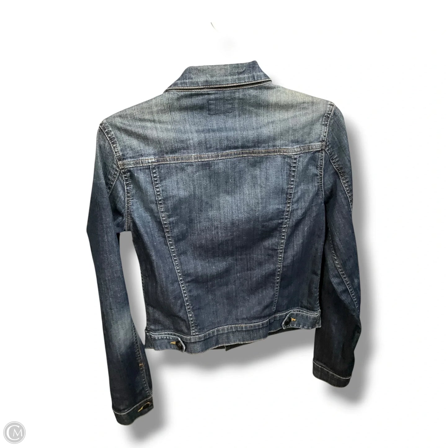 Jacket Denim By Hudson In Blue Denim, Size: M