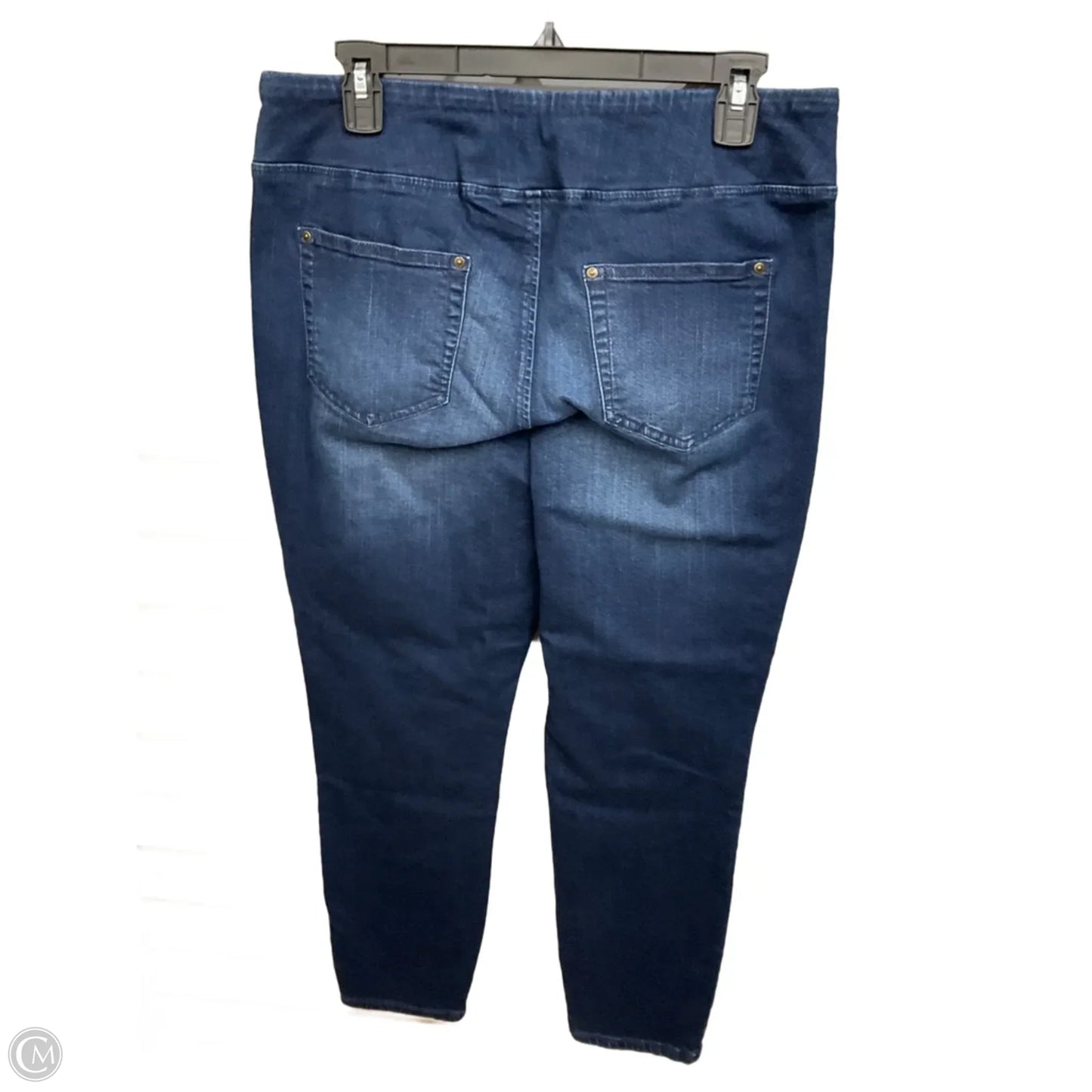 Jeans Skinny By Belle By Kim Gravel In Blue Denim, Size: 14